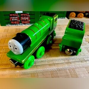 Rare Vintage Henry & Henry’s Coal Tender 2000 Thomas & Friends Wooden